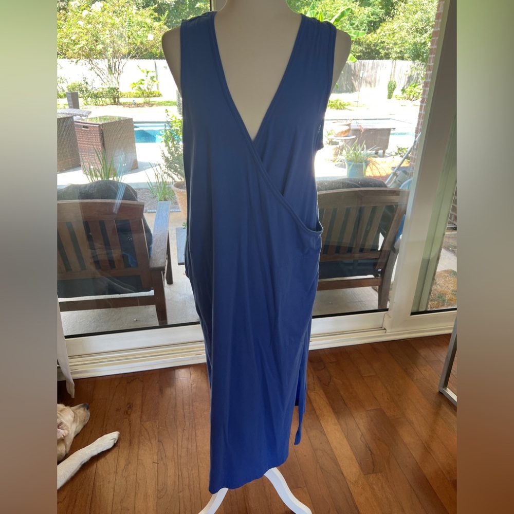 Free People Purple Sleeveless Maxi Dress